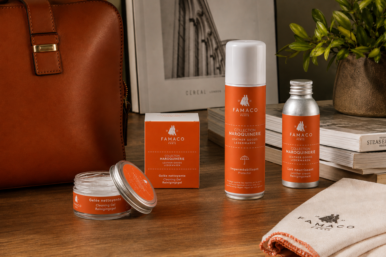 Famaco élargit son expertise avec une nouvelle gamme dédiée à la maroquinerie