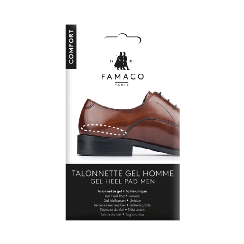 Talonnette gel homme