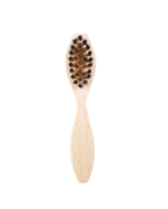 Brosse soie laiton manche en bois