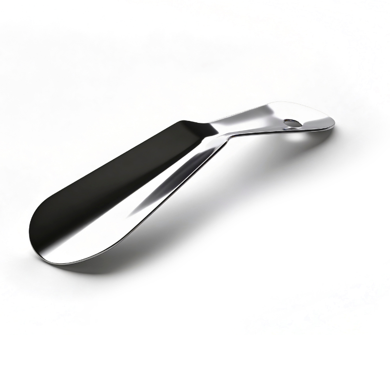 Chausse-pied métal PM 16 cm courbé argent
