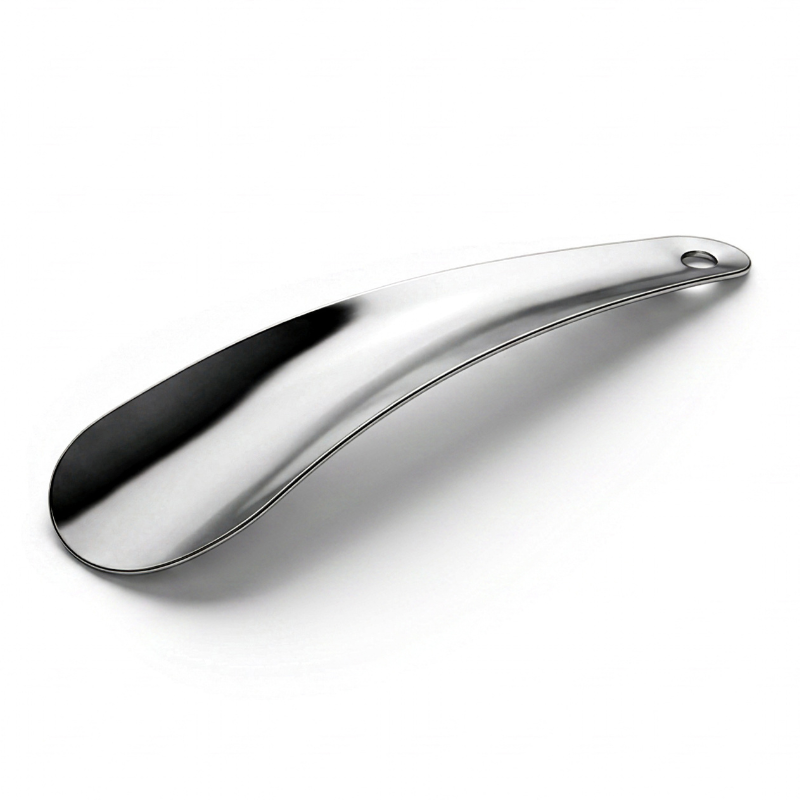 Chausse-pied métal argenté 16 cm