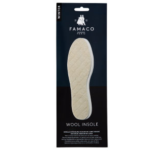 Wool insole