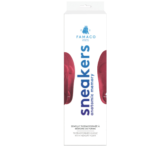 Anatomische memory-sneakerzool