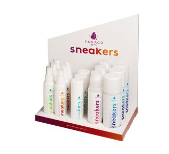 Présentoir gamme sneakers
