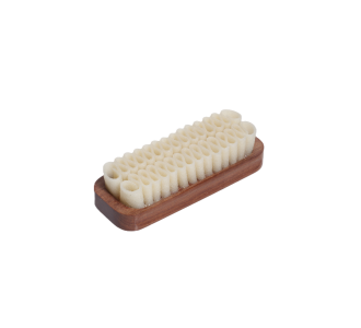 Natuurlijke crêpe borstel met sipohouten handvat